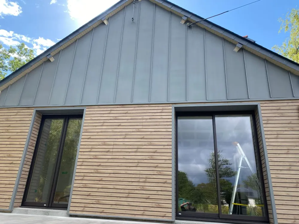 Bardage zinc à Rives-du-Couesnon